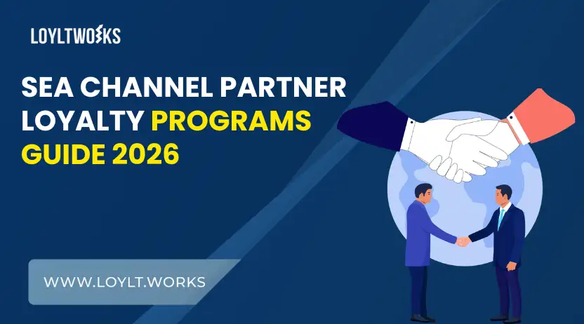  Multi-country loyalty program strategy framework showing global partner engagement, localized rewards, compliance management, and centralized technology platform across multiple regions.